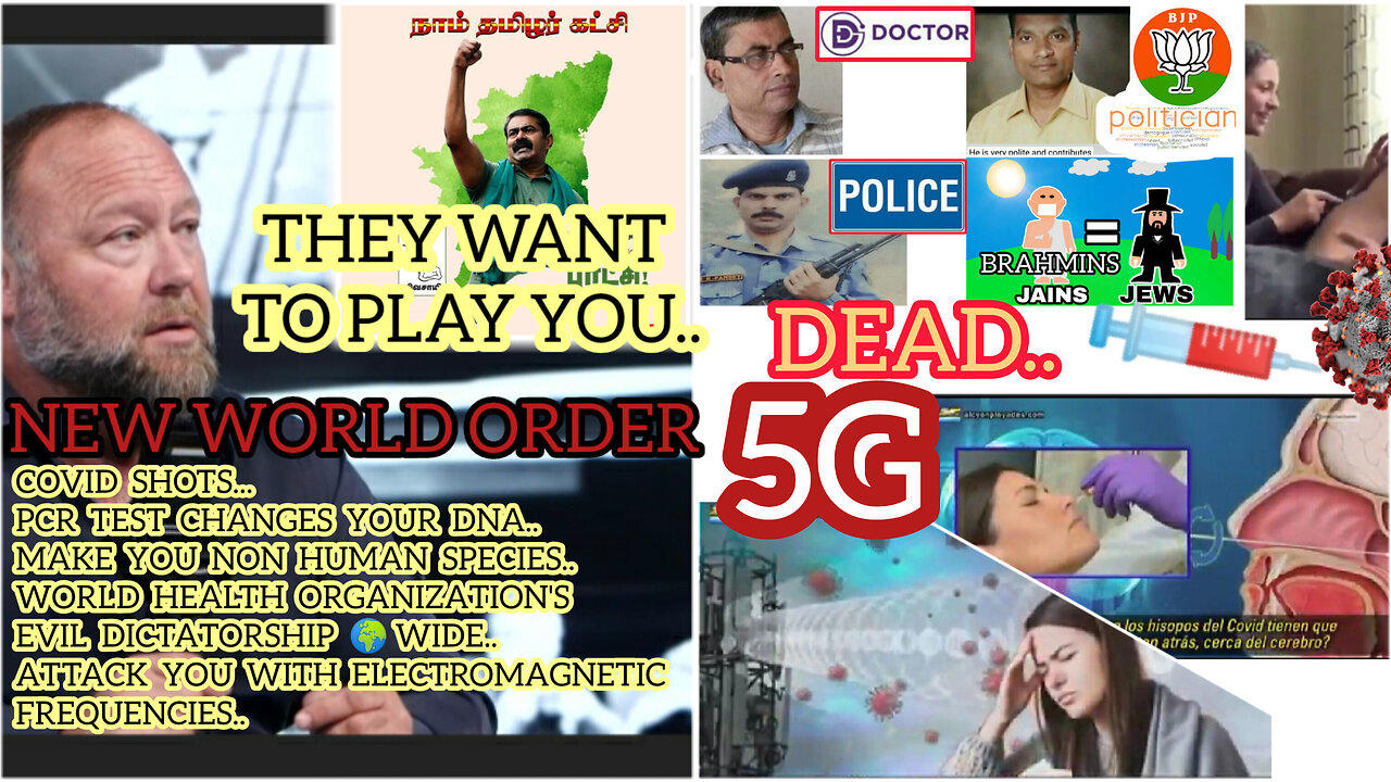 NWO.COVID PARTICALS WEAPONISED BY 5G/ PCR TEST CHANGES YOUR DNA/ NEXT BIOWEAPON MAKE YOU MORE SLAVE
