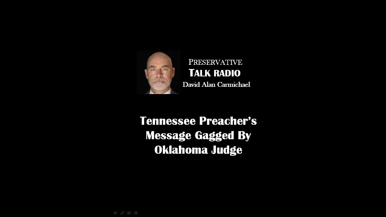 Preacher's Message on Pause Under 5 Year Court Order
