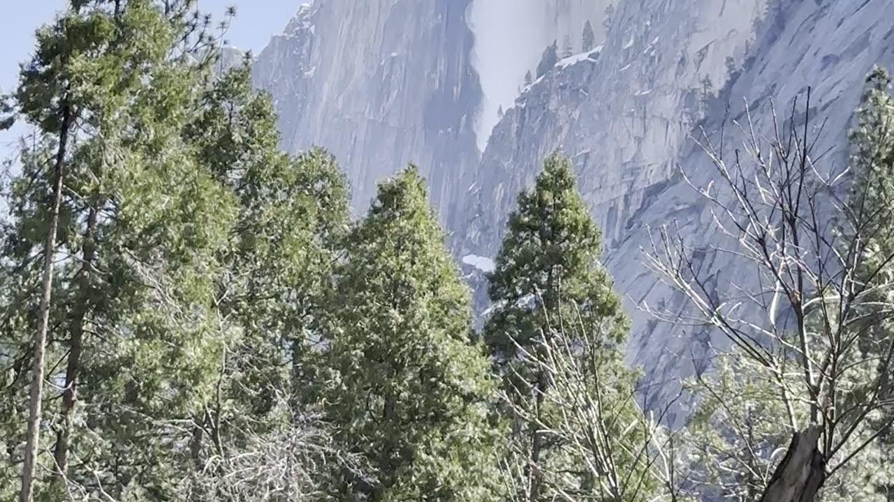 Yosemite Half Dome hear the rumble!