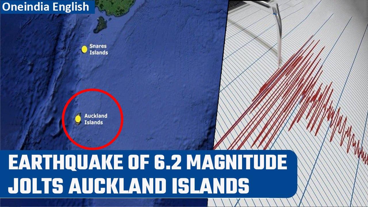 New Zealand wakes up to a 6.2 magnitude earthquake, no serious damages reported | Oneindia News