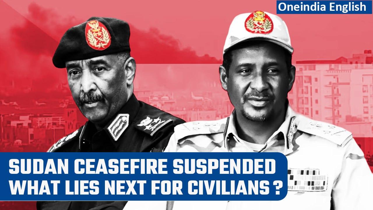Sudan military suspends ceasefire talks with rival RSF; Fate of civilian hangs in balance|Oneindia