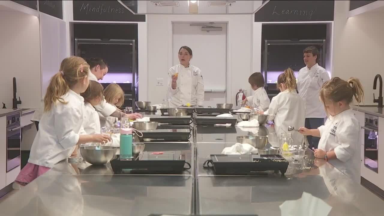 Montessori-inspired cooking academy for kids - One News Page VIDEO