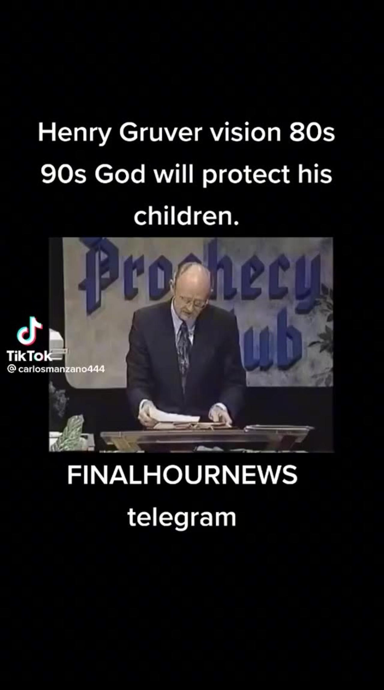God will protect his children (PROPHECY)