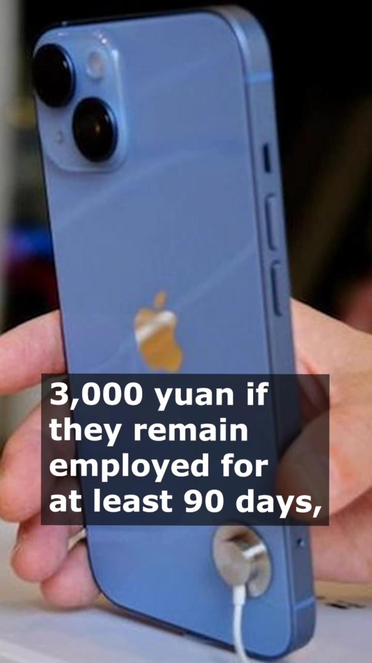 Foxconn Offers Bonuses to Recruit Workers for iPhone 15 Launch