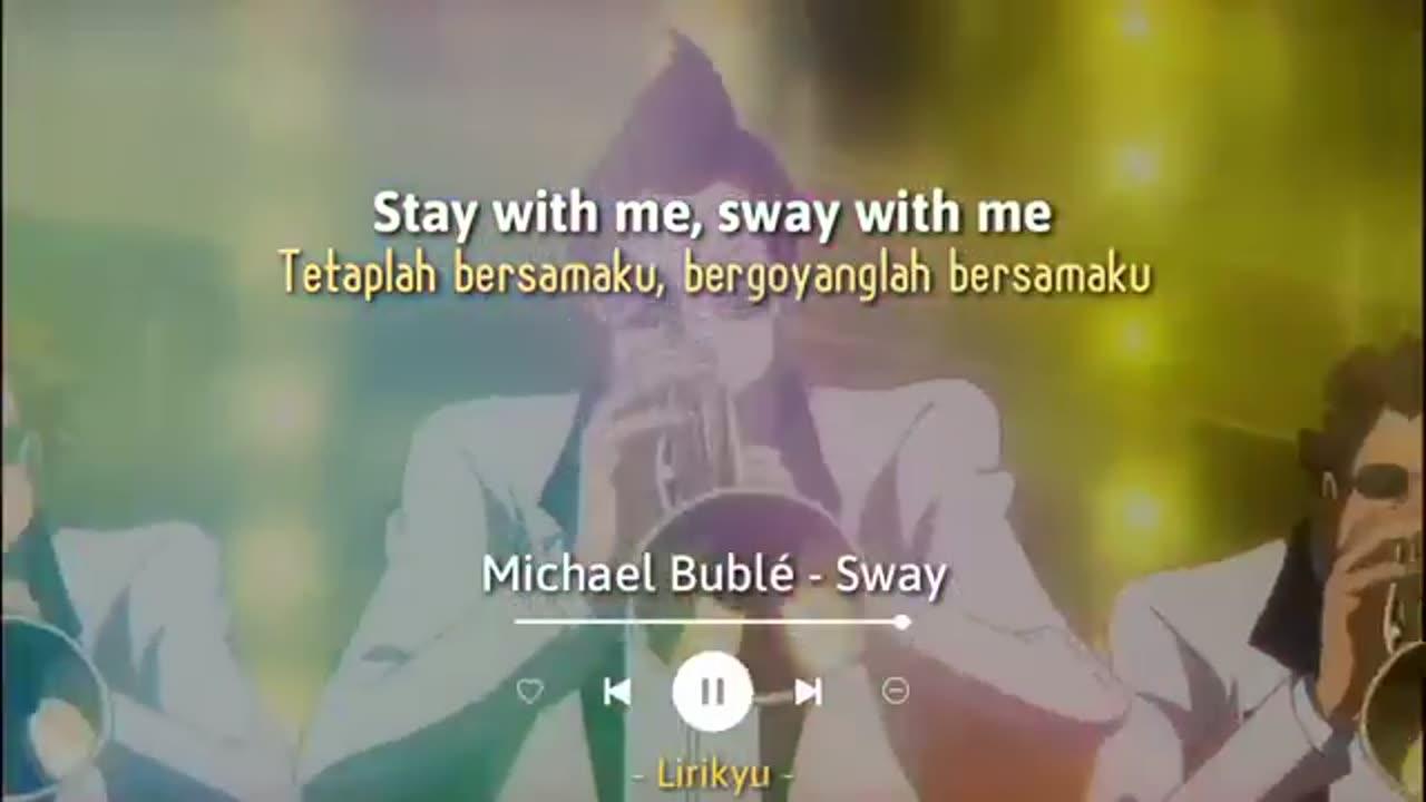 Michael Buble _ Sway (Original Song) 🎶 with lyrics