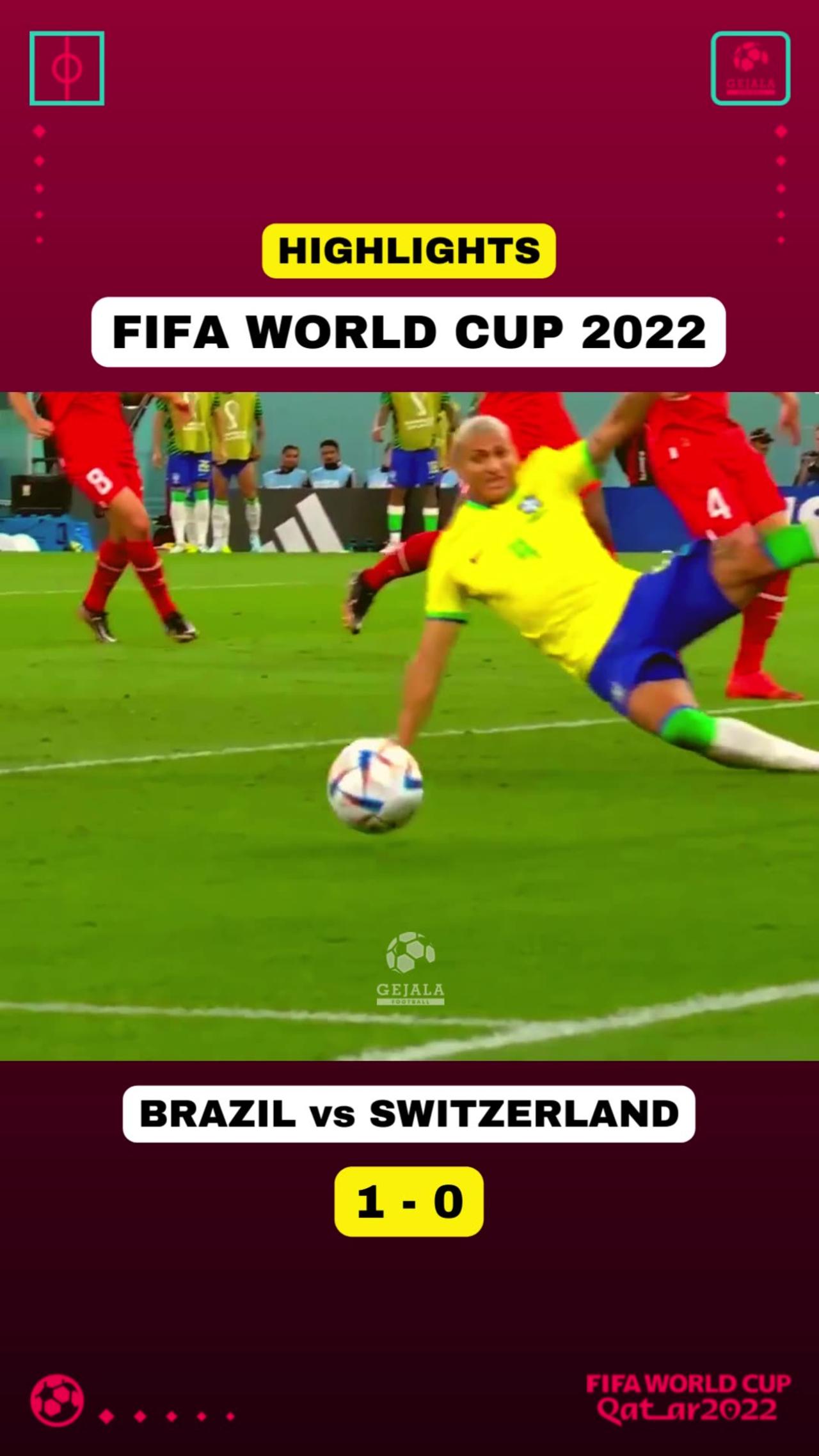 Brazil VS Switzerland - Highlights Full | FIFA WORLD CUP 2022 QATAR