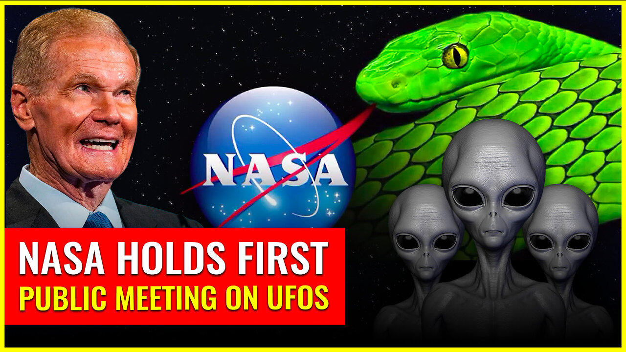 That old serpent's NASA holds first public meeting on UFOs (here come the frogs)