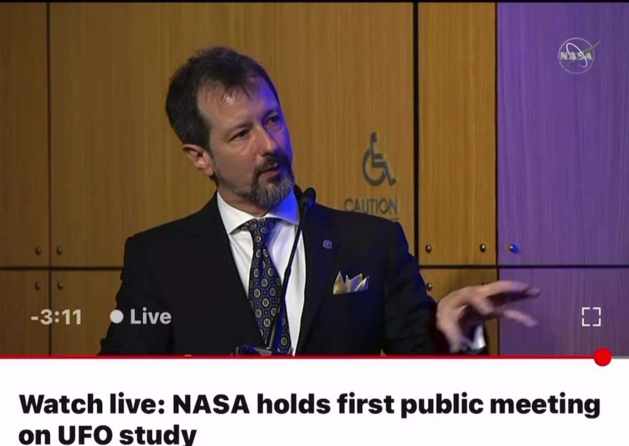NASA holds first public meeting on UFO study