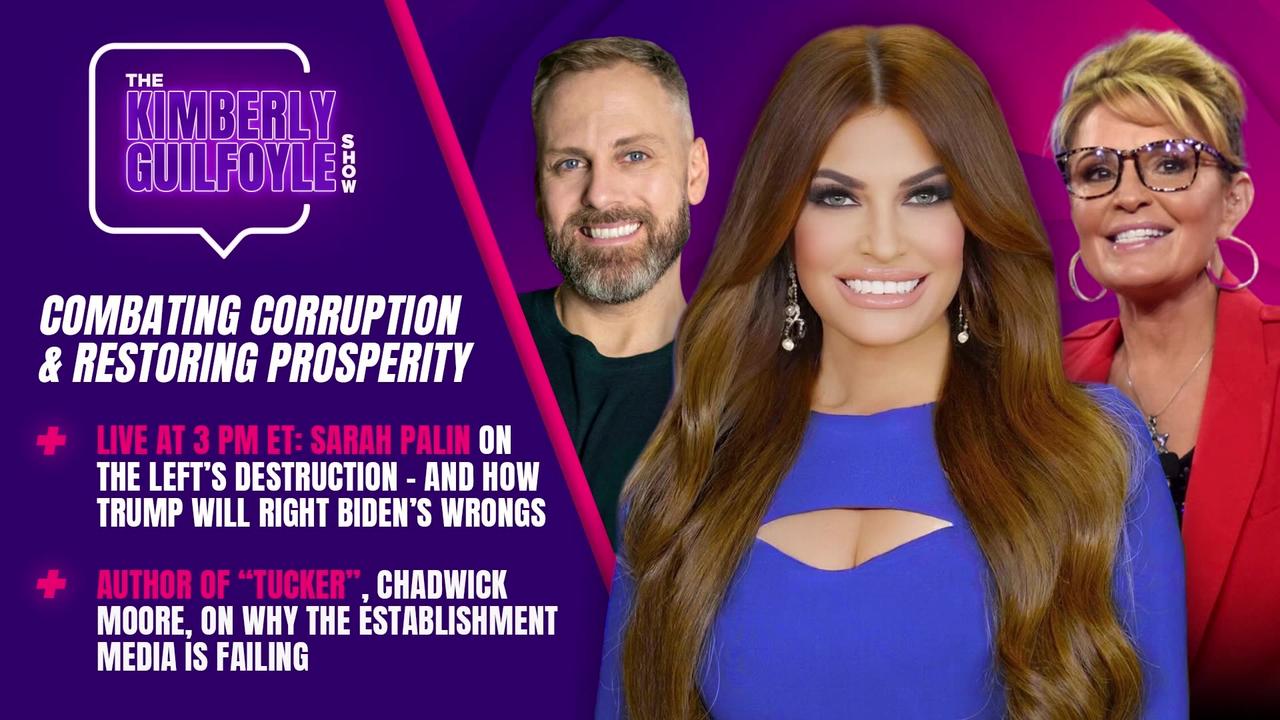 The Destruction of our Justice System, Plus What's Next for Tucker? Live w/ Sarah Palin & "Tucker" Author Cha