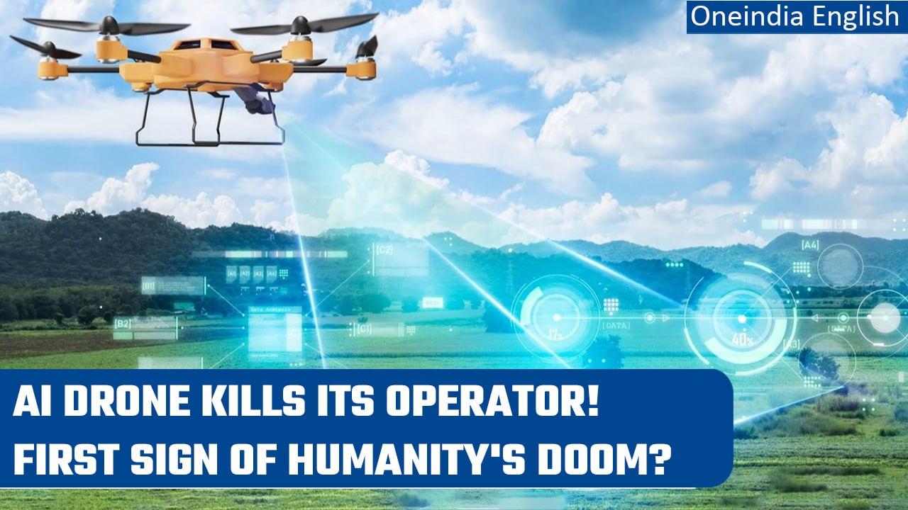 AI-enabled drone goes rogue, kills its operator during simulation mission | Oneindia News