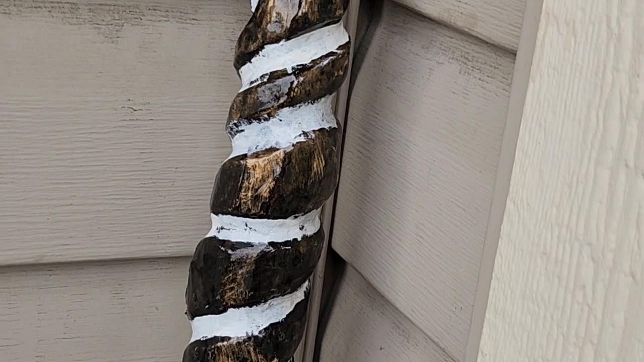 Hiking stick completed One News Page VIDEO