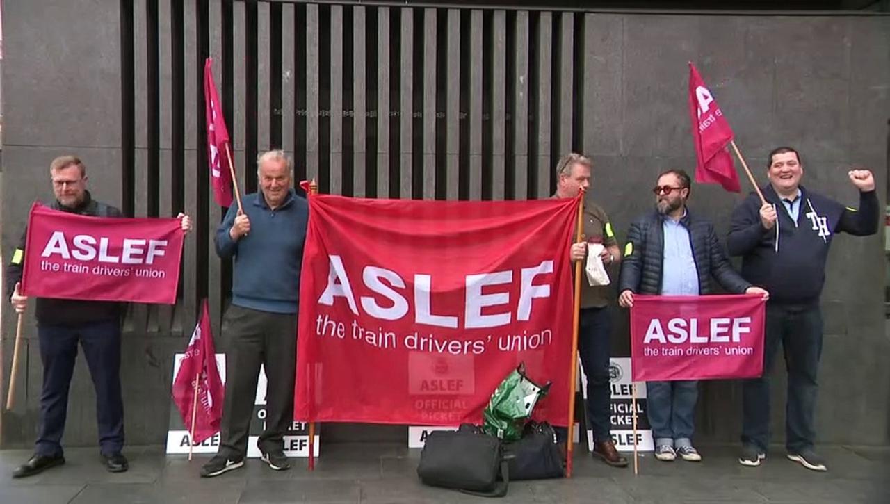 ASLEF: Rail strike stalemate ‘purely a Westminster problem’