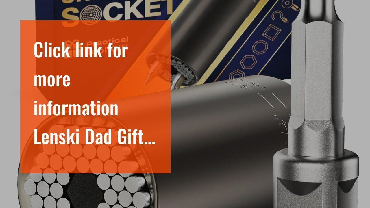 Click link for more information Lenski Dad Gifts for Men, Super Socket Gifts for Dad, Father Da...