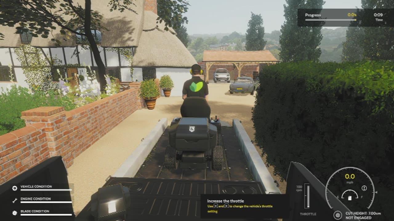 Lawn Mowing Simulator Part 1 One News Page VIDEO