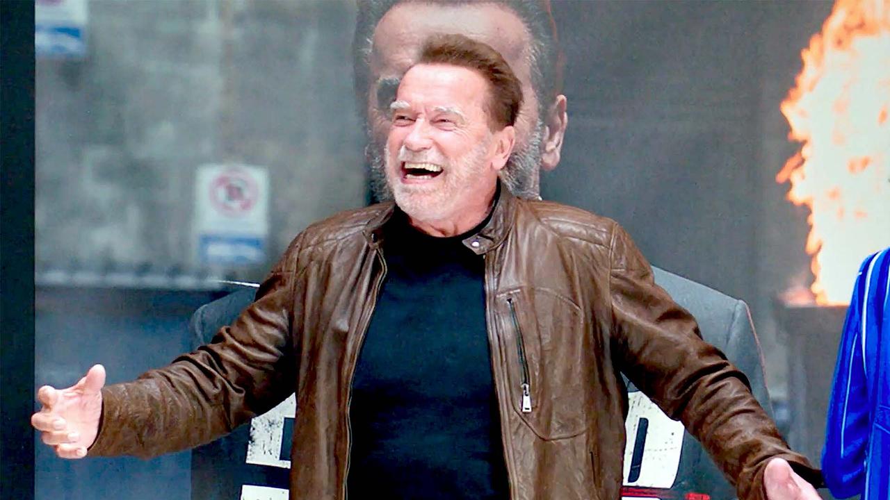 Arnold Schwarzenegger Pranks the Cast of FUBAR
