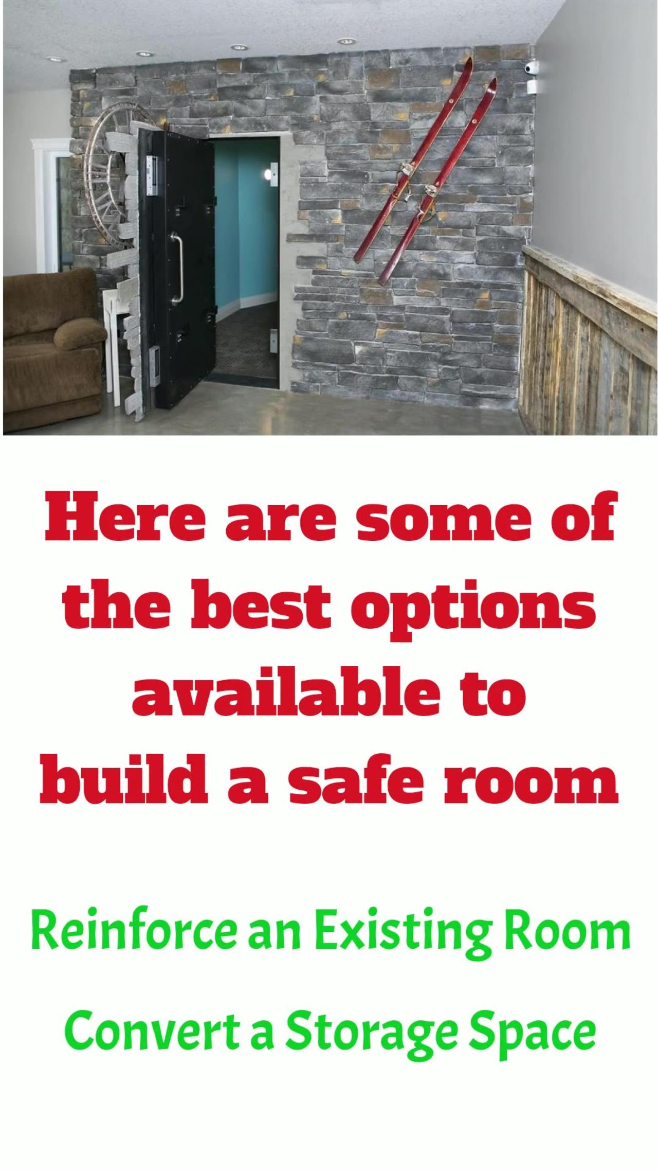 5 Best Options to Build a Safe Room in Your Home One News Page VIDEO