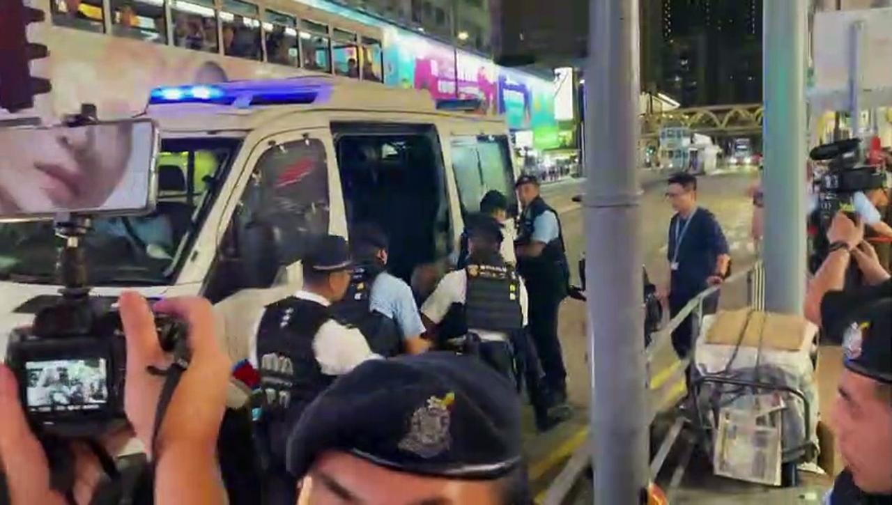 More than a dozen detained in Hong Kong on Tiananmen anniversary