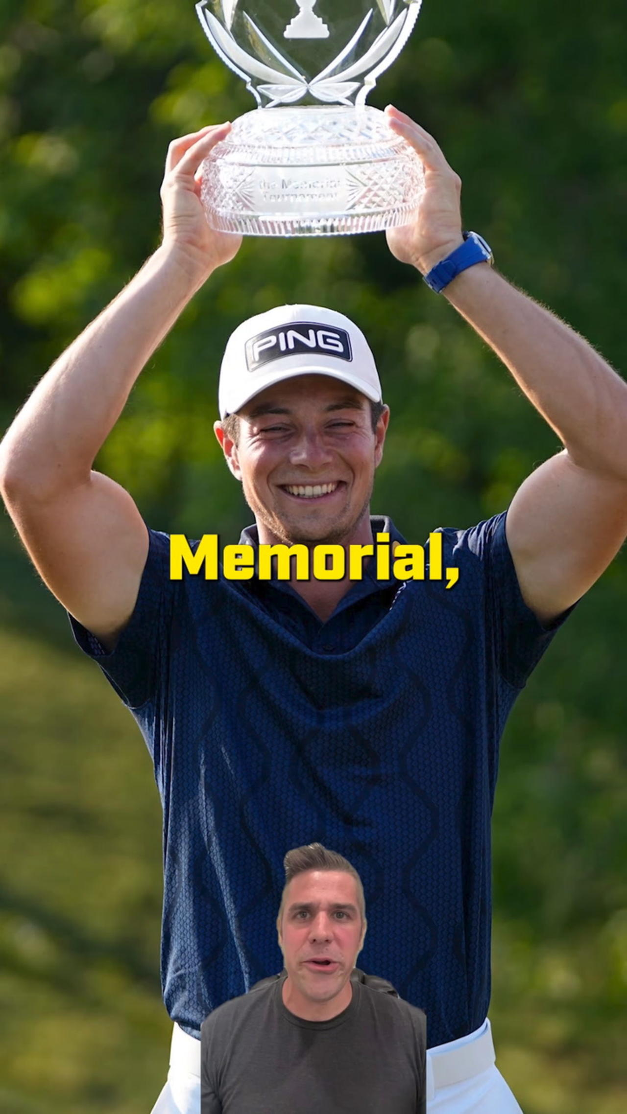 Viktor Hovland Turns Caddy Less than 24 Hours After Winning $3.6 Million at The Memorial