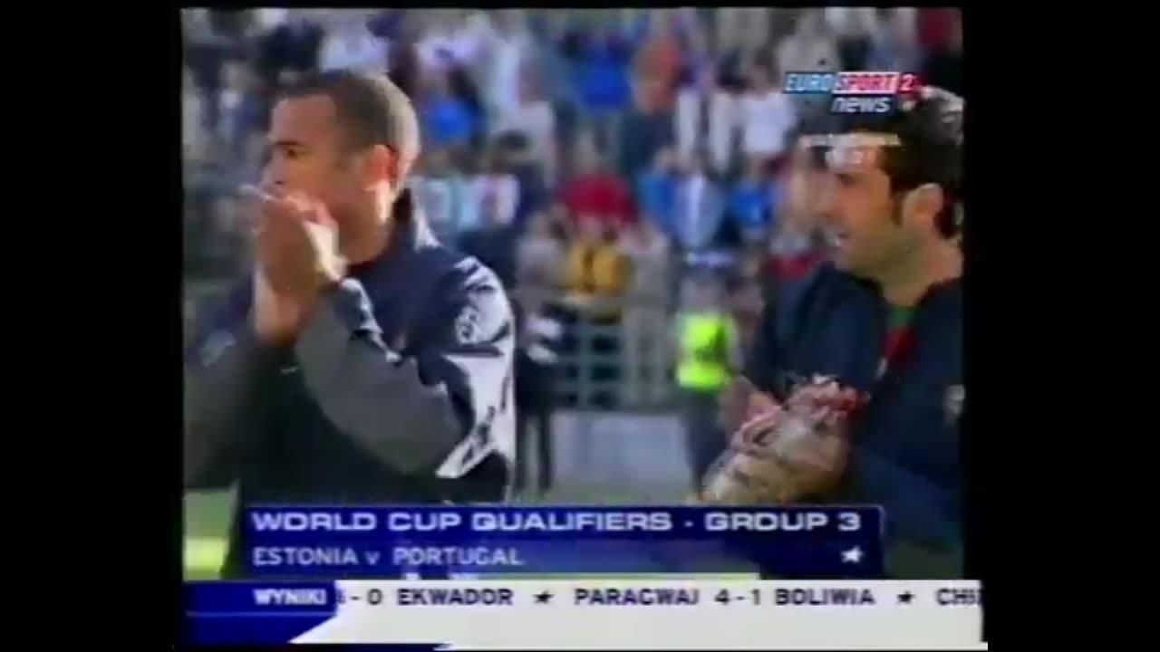 Estonia vs Portugal (World Cup 2006 Qualifier)