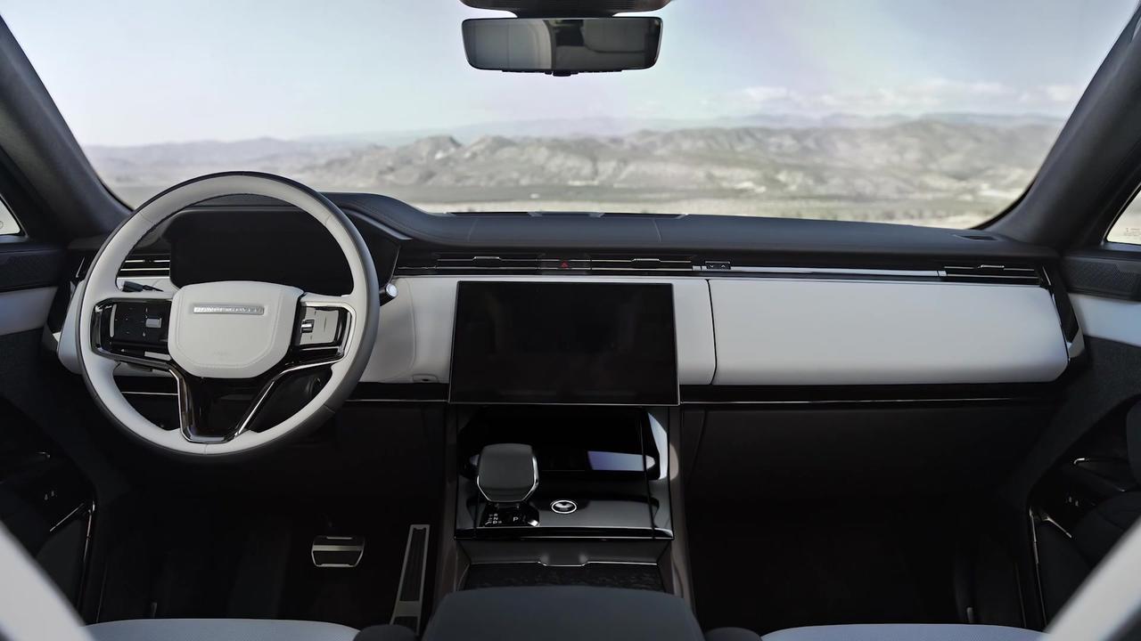 The new Range Rover Sport Autobiography Interior Design in non-leather