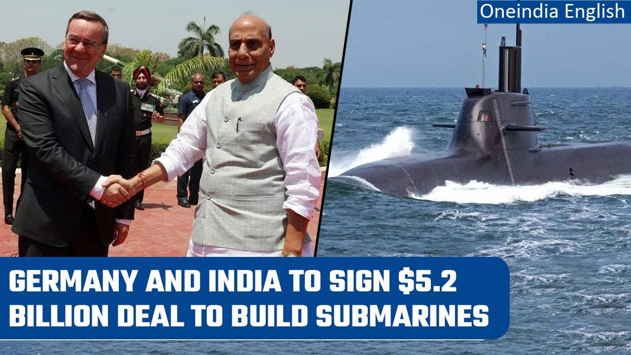 Germany to sign $5.2bn deal to manufacture submarines in India | Boris Pistorius | Oneindia News