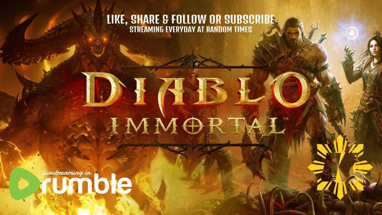 🔴 LIVE » DIABLO IMMORTAL » PLAYING THIS INSTEAD OF DIABLO IV » A SHORT STREAM [6/6/23]