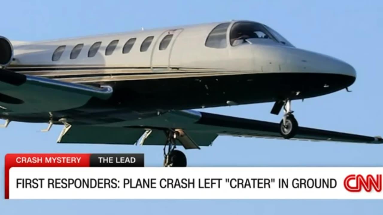 The plane that crashed in Virginia, killing everyone on board.