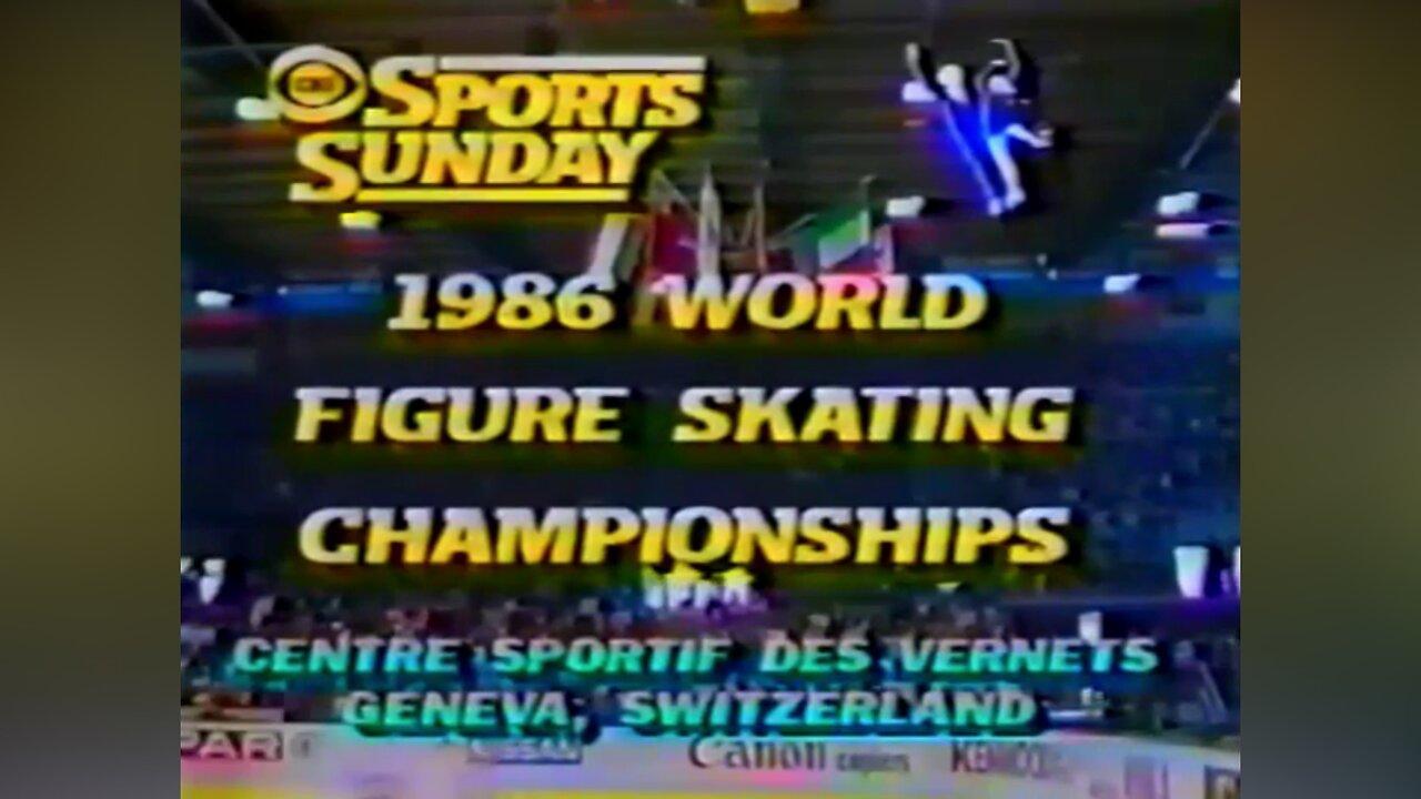 1986 World Figure Skating Championships | Ladies' Highlights