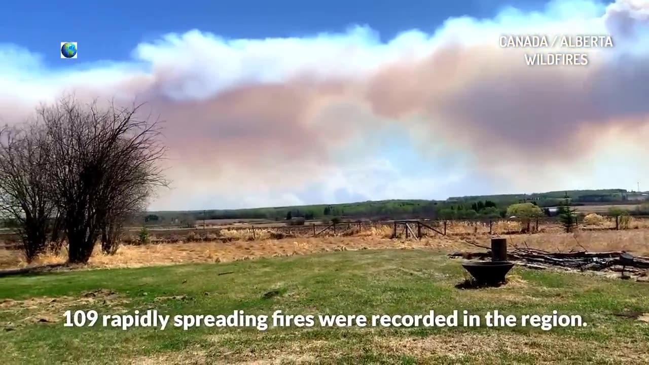 Forest fires Canada One News Page VIDEO