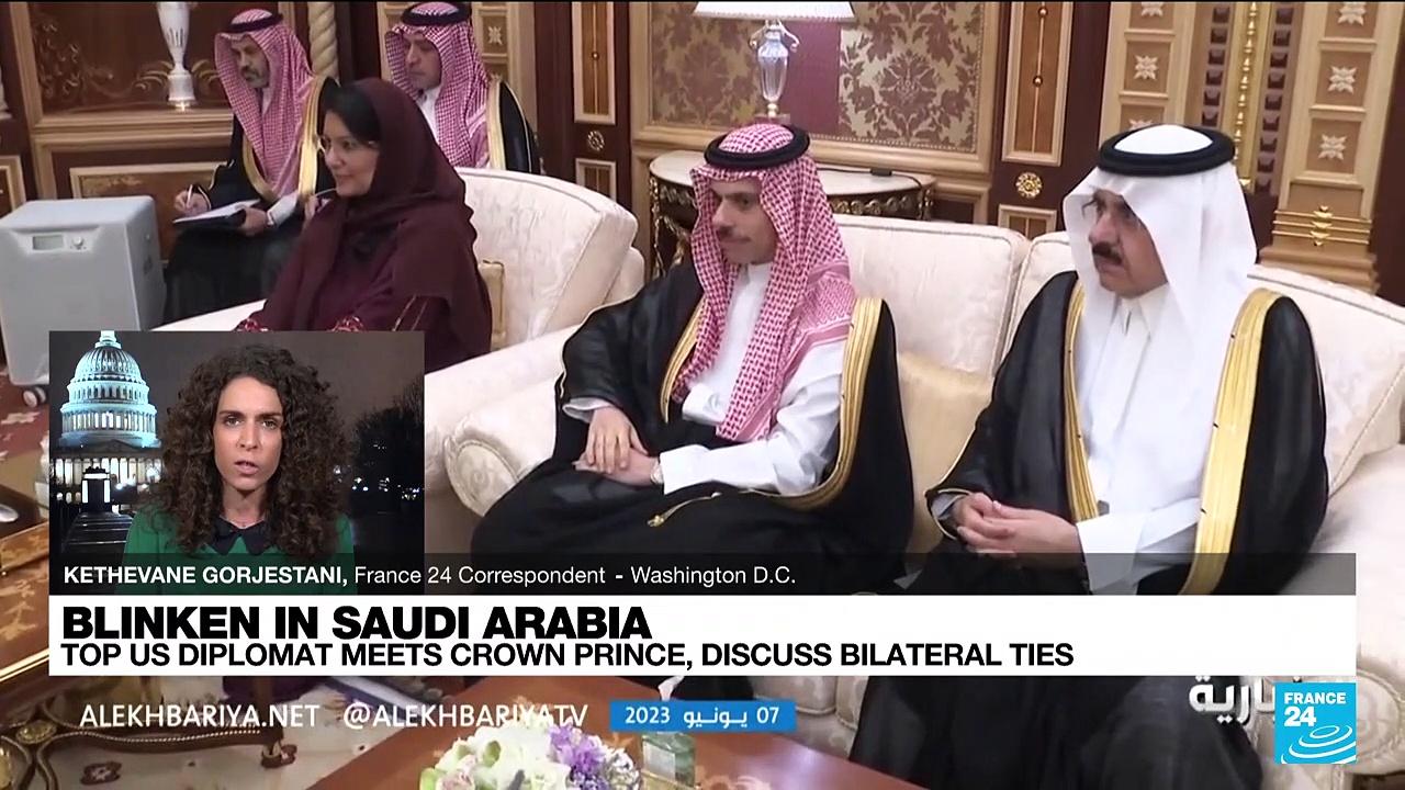 Blinken, Saudi crown prince hold ‘candid’ talks in Jeddah