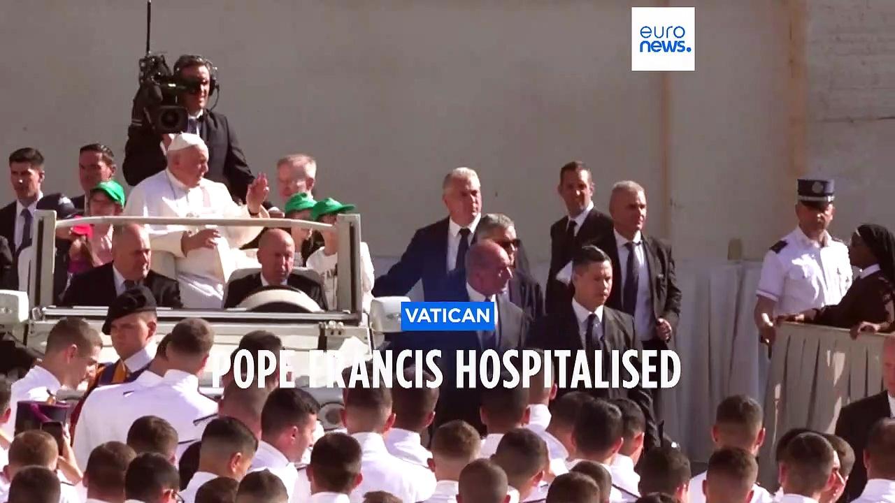 Pope Francis to be hospitalised for several days as he undergoes intestinal surgery