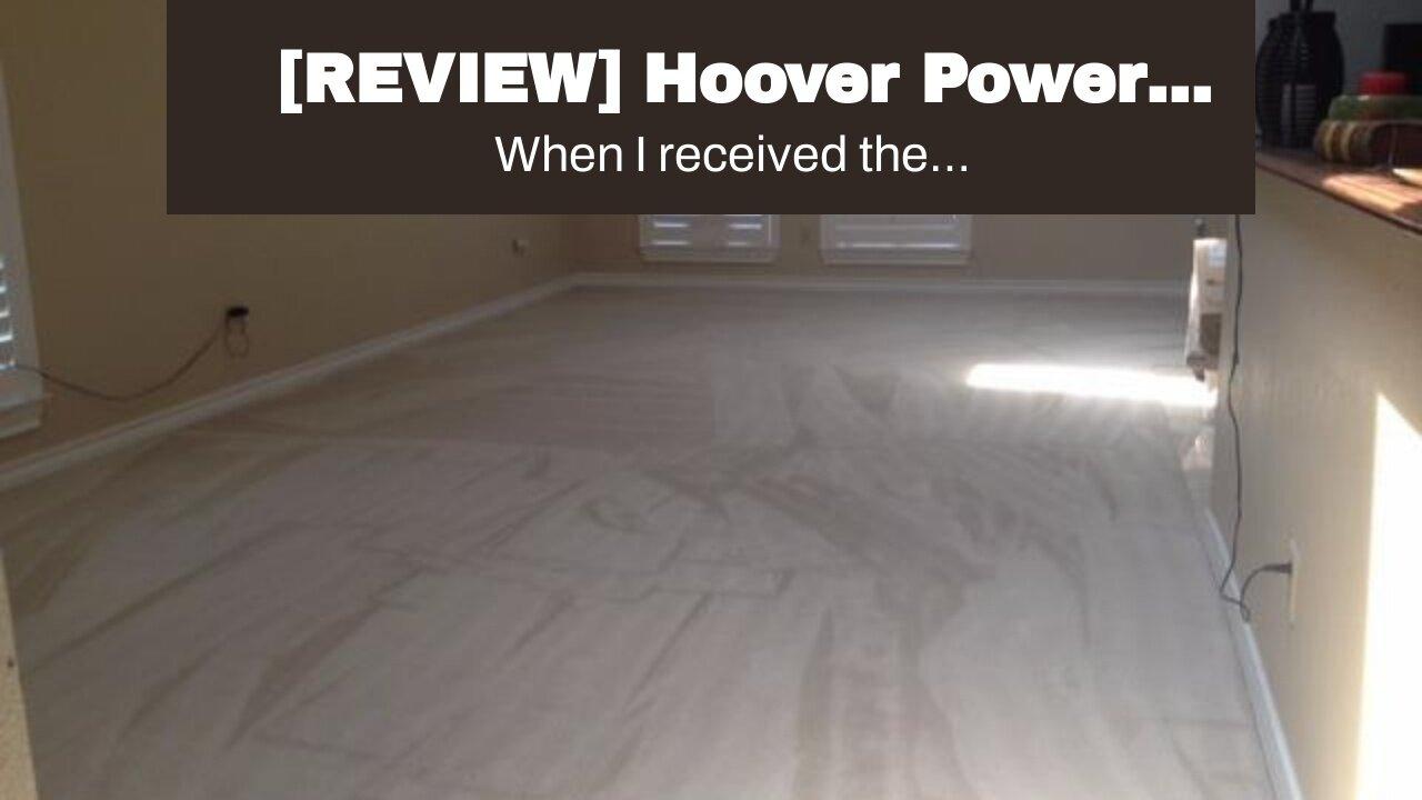 [REVIEW] Hoover Power Scrub Deluxe Carpet One News Page VIDEO