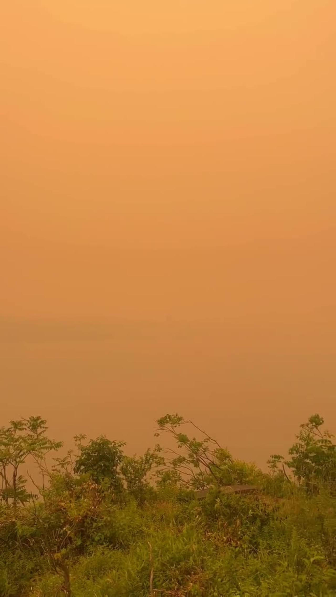 New York City is shrouded in smoke from the hundreds of wildfires