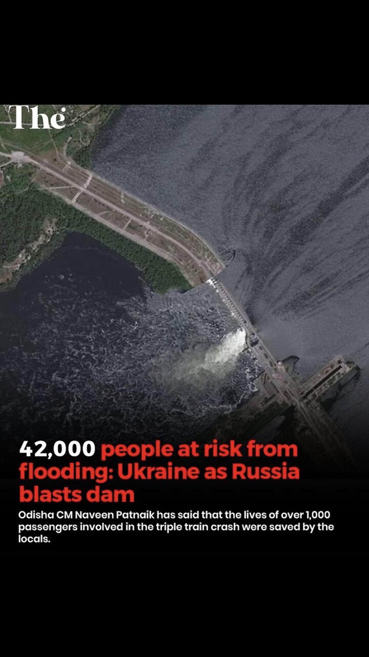 Collapse of Ukraine’s nova Kakhovka Dam 322/666 Ritual