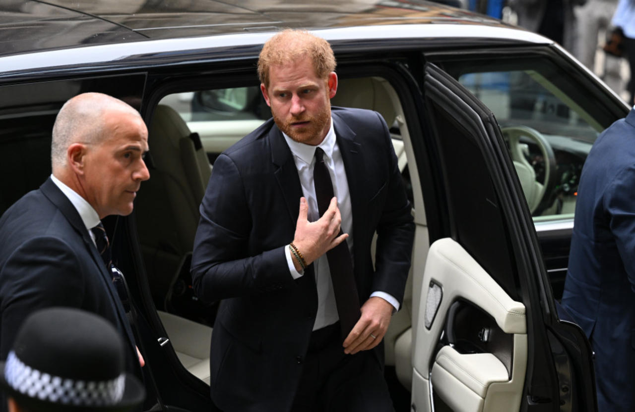 Prince Harry looked emotional after second day of phone hacking trial