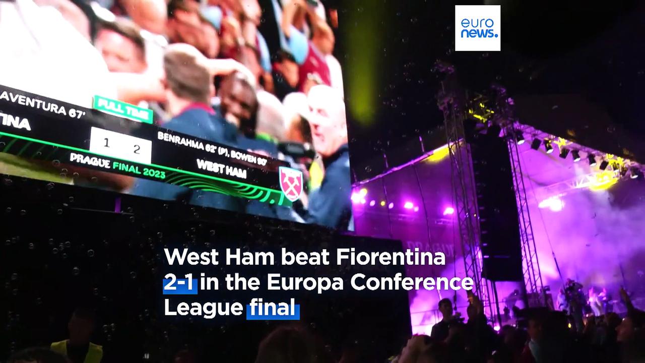 Last minute Bowden goal wins West Ham first Europrean title in 58 years