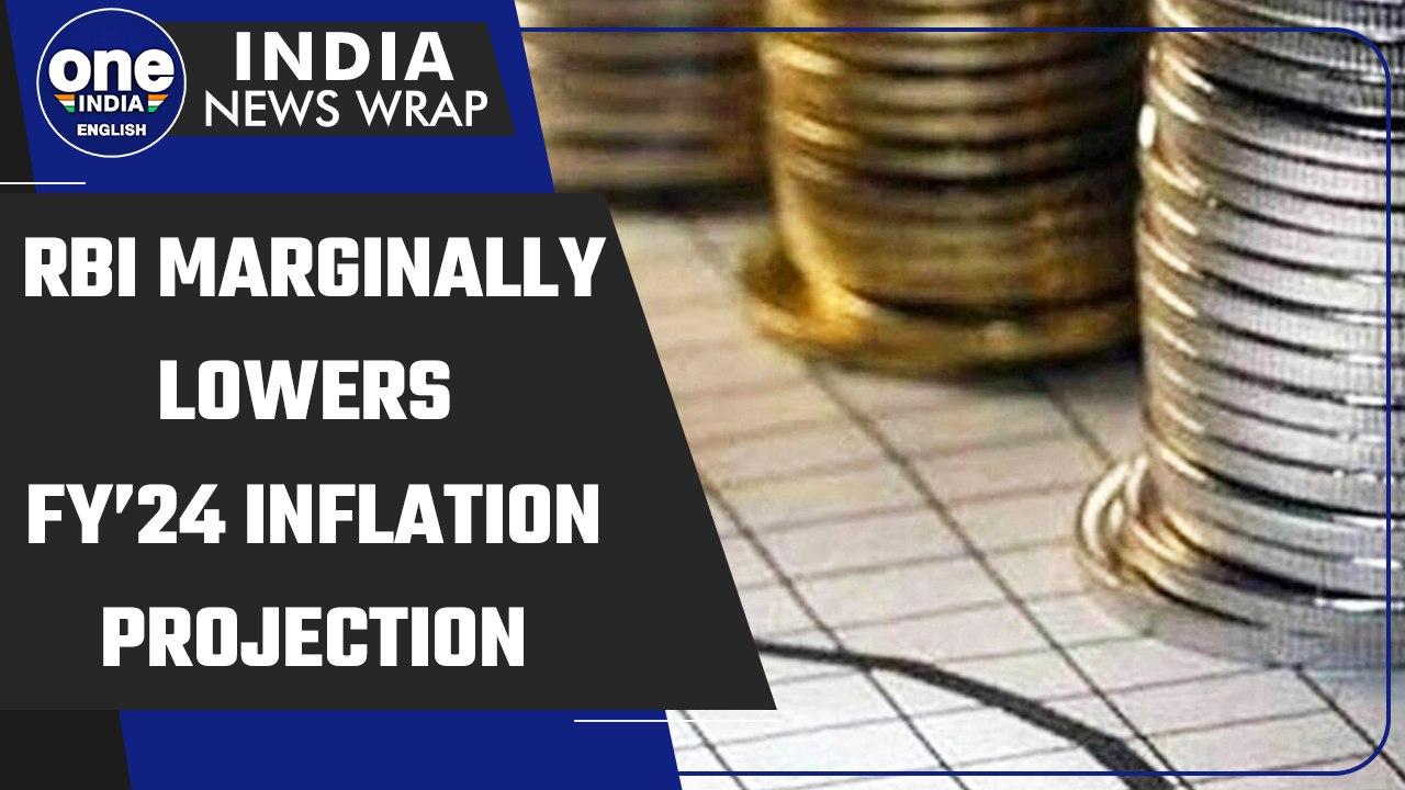 RBI lowers India 2023-24 inflation forecast to 5.1 pc | Oneindia News