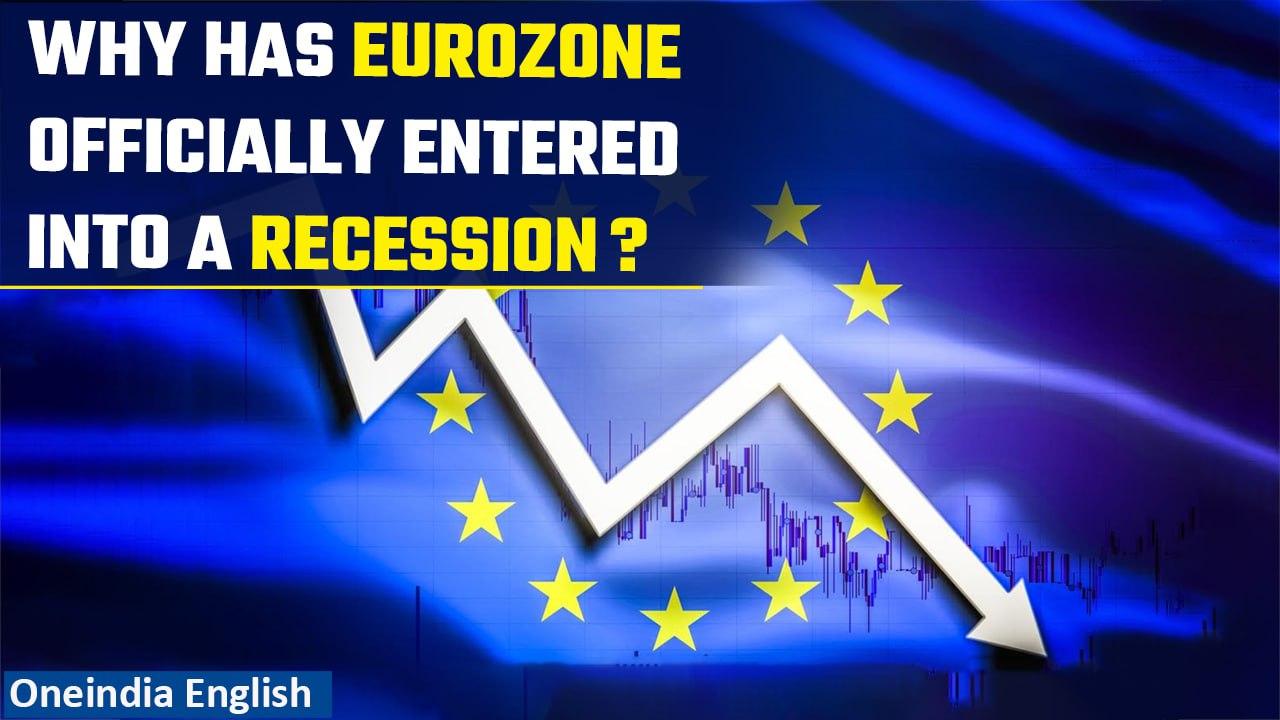 Eurozone finally slips into recession after Germany as inflation drags GDP growth down|Oneindia News