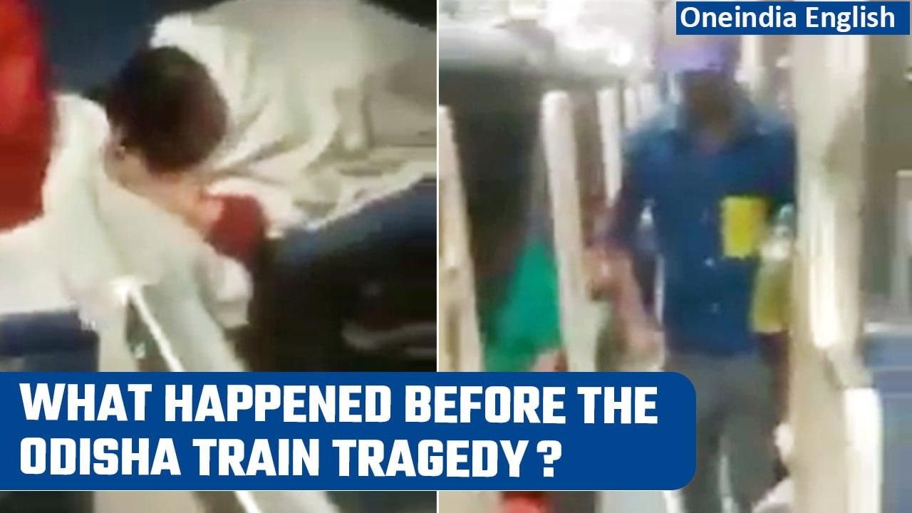 Odisha Train Accident | Viral video shows moments before the horrifying crash | Oneindia News