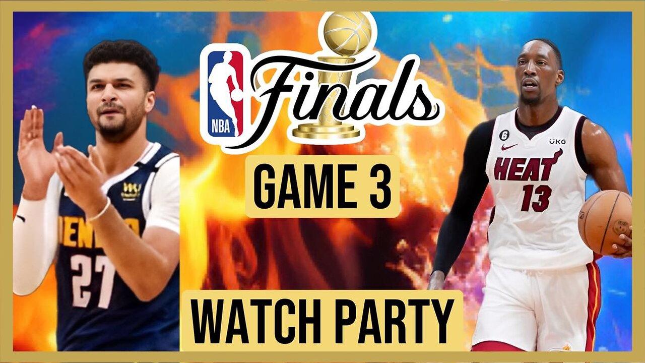 Miami Heat vs Denver Nuggets NBA Finals 2023 GAME 3 Live Stream Watch Party:  Join The Excitement