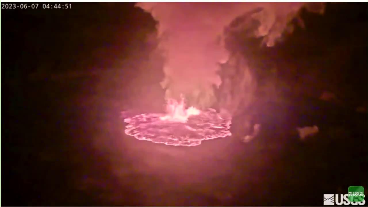 USGS Cameras Recorded The Moment Hawaii's Kilauea Volcano Began Erupting Again