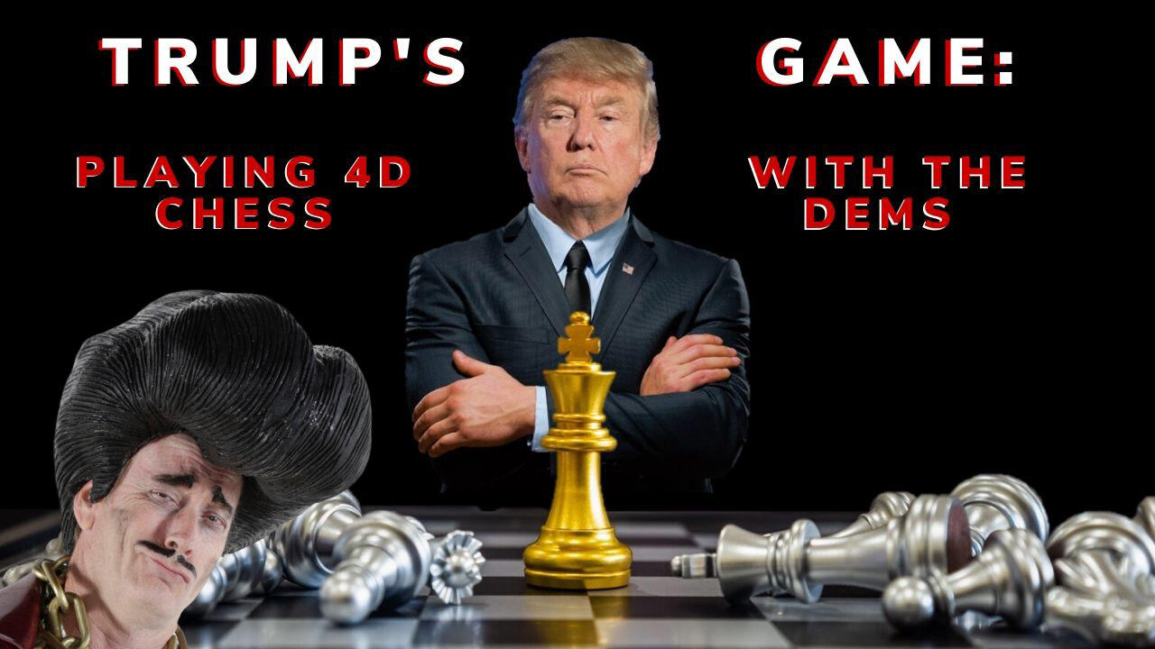 President Trump proves he's playing 4D chess!!