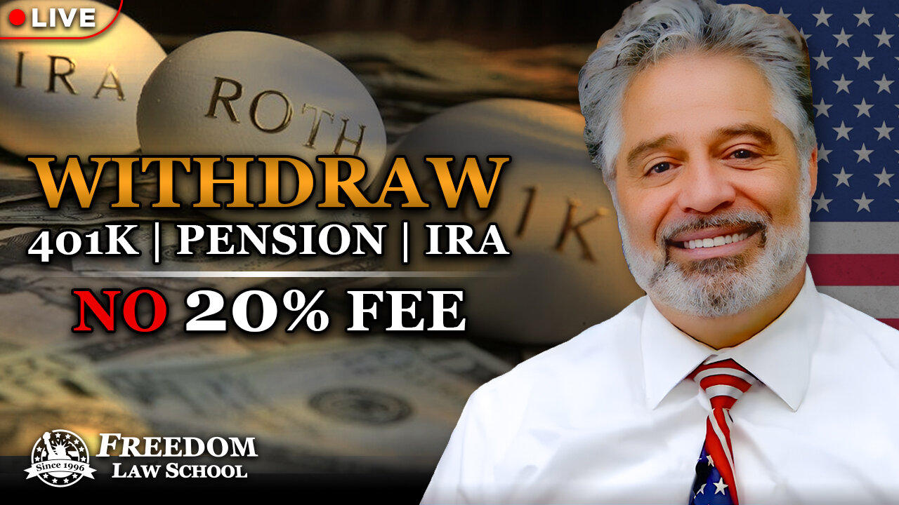 Cash out your 401(k), IRA, or other retirement account with NO WITHHOLDING of your money!