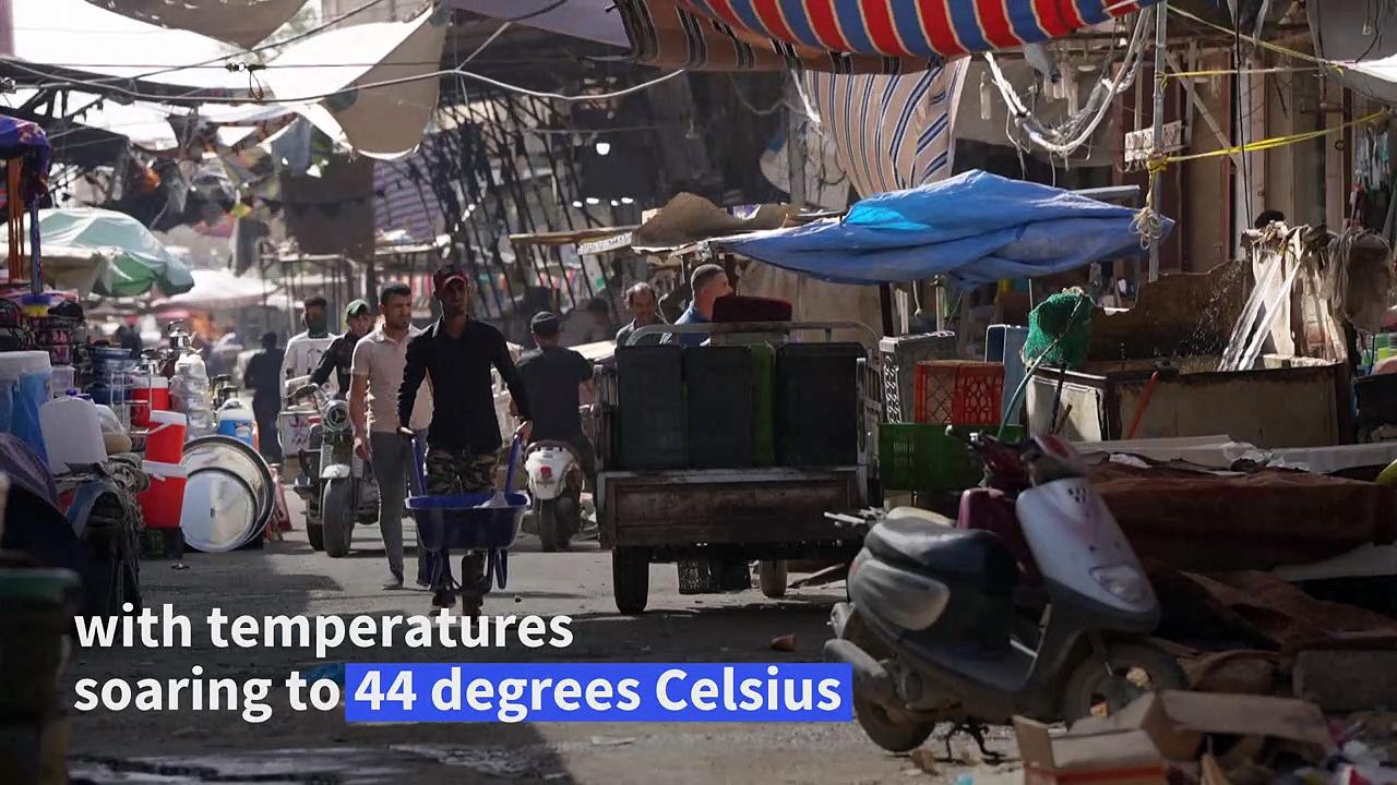 Temperatures soar in Iraq's Nasiriyah