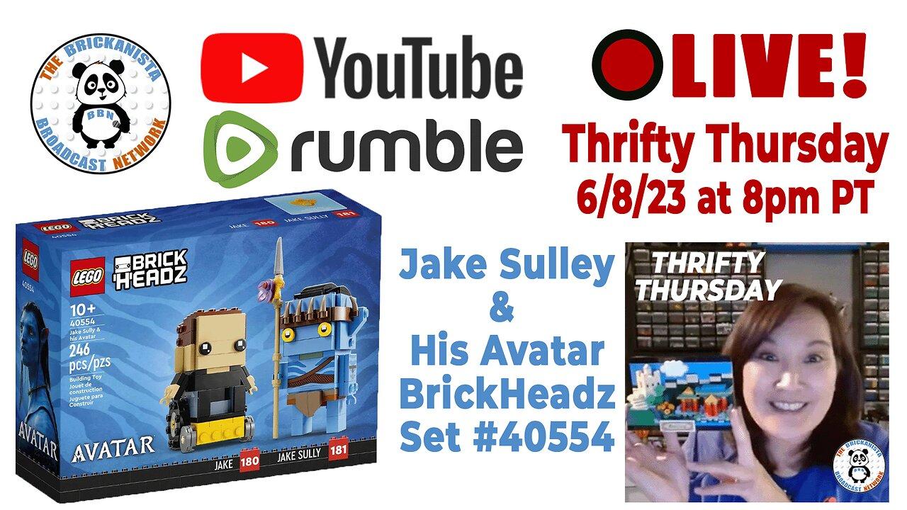 Thrifty Thursday - LEGO Jake Sully & His Avatar Brickheadz Set #40554