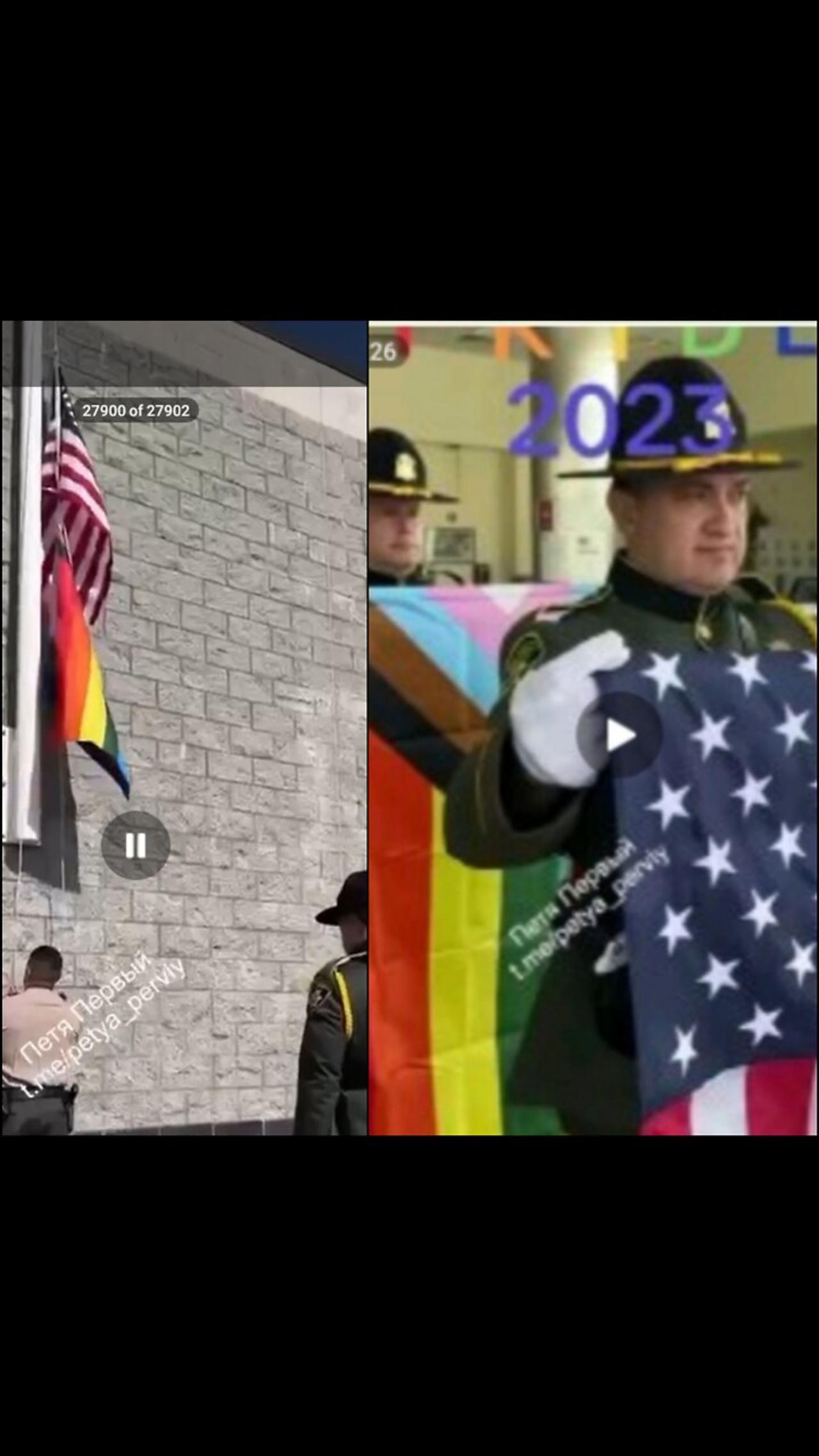 Сан-Франциско, America police, sheriff, honor LGTBQ month 2023