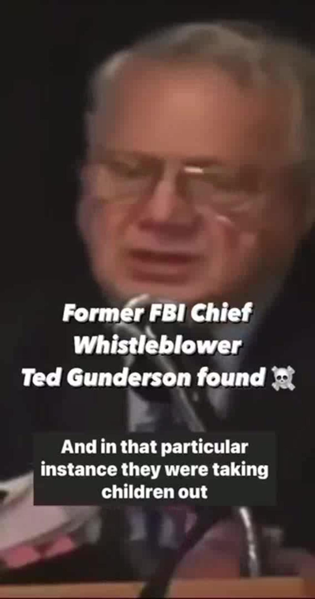 Special FBI Agent Ted Gunderson - Safety of Our Children