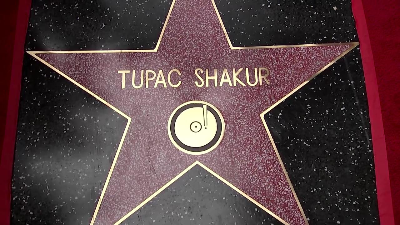 Tupac honored with posthumous Walk of Fame star