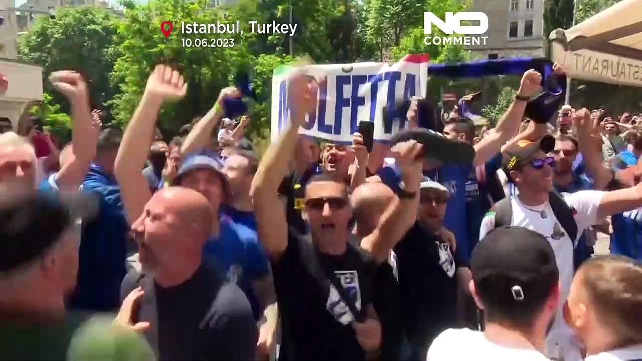 WATCH: Football fans party in Istanbul ahead of the Champions League final