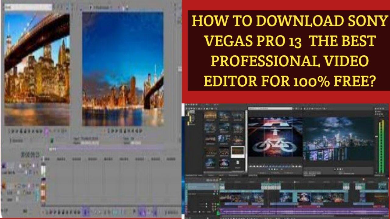 How to download Sony Vegas Pro 13 the best One News Page VIDEO